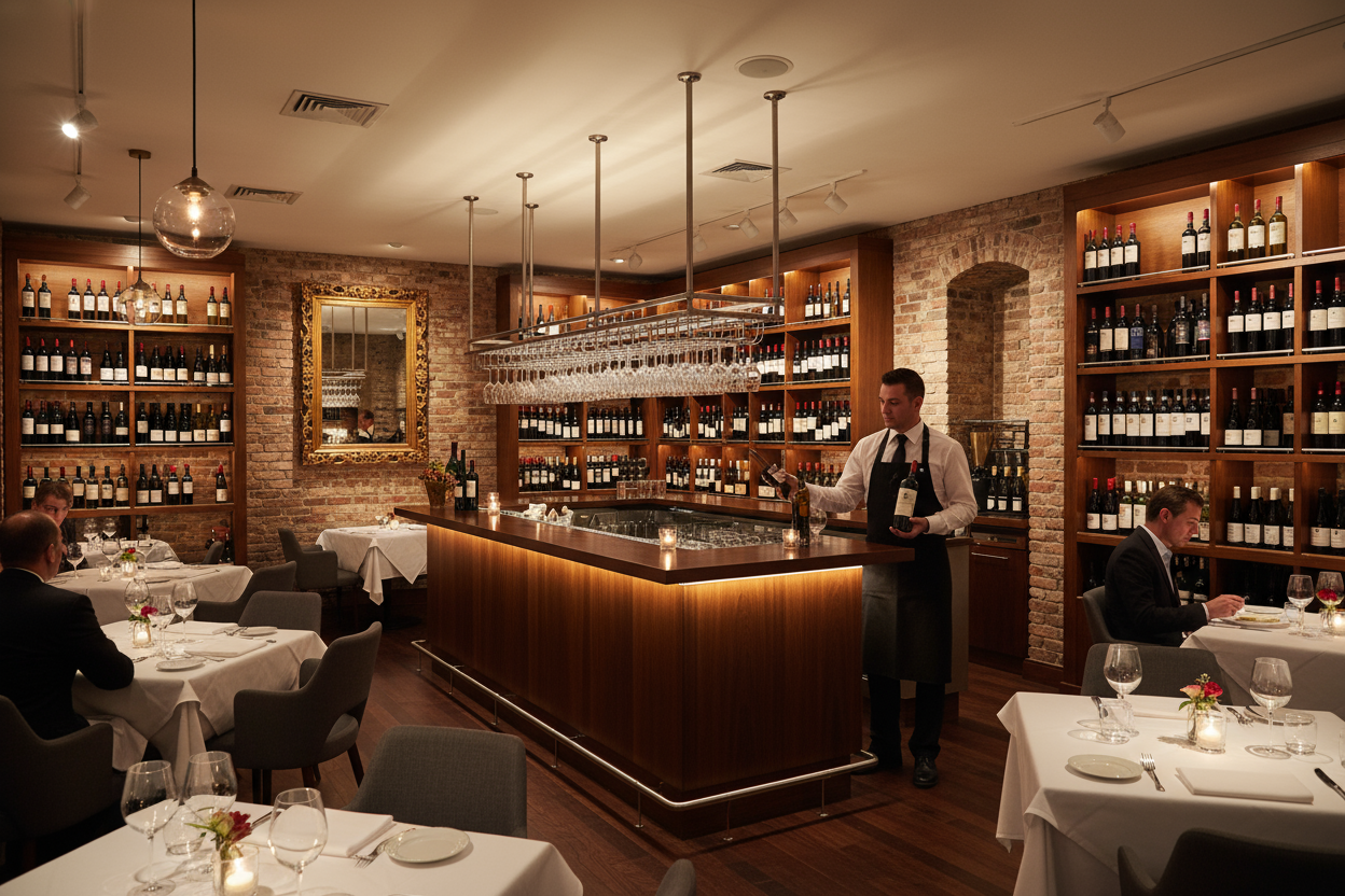 on trade wine bar restraunt